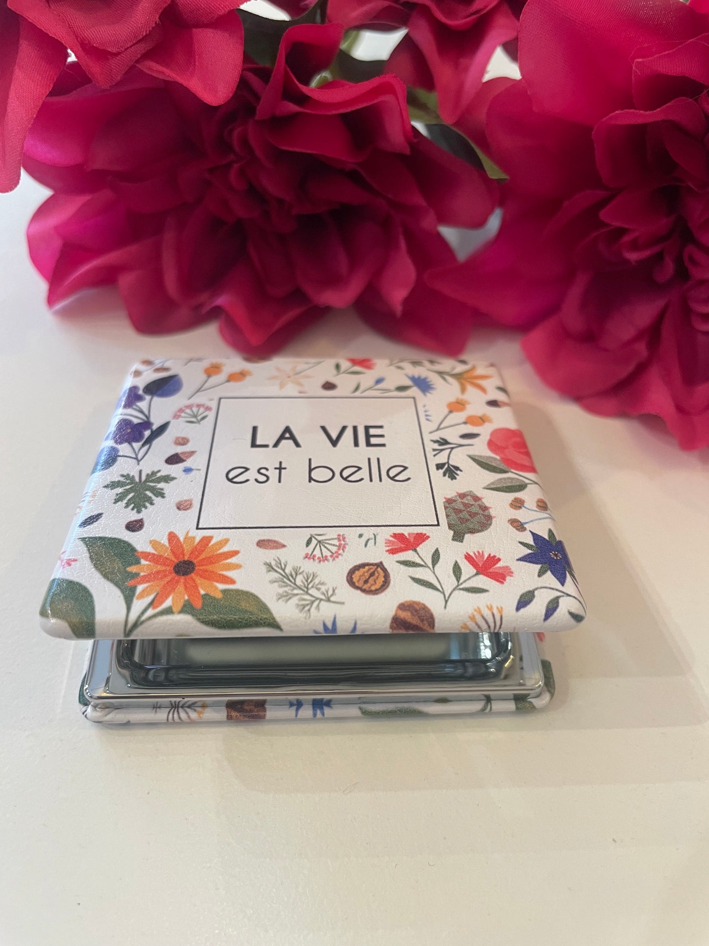 Miroir de poche à messages Milë Mila