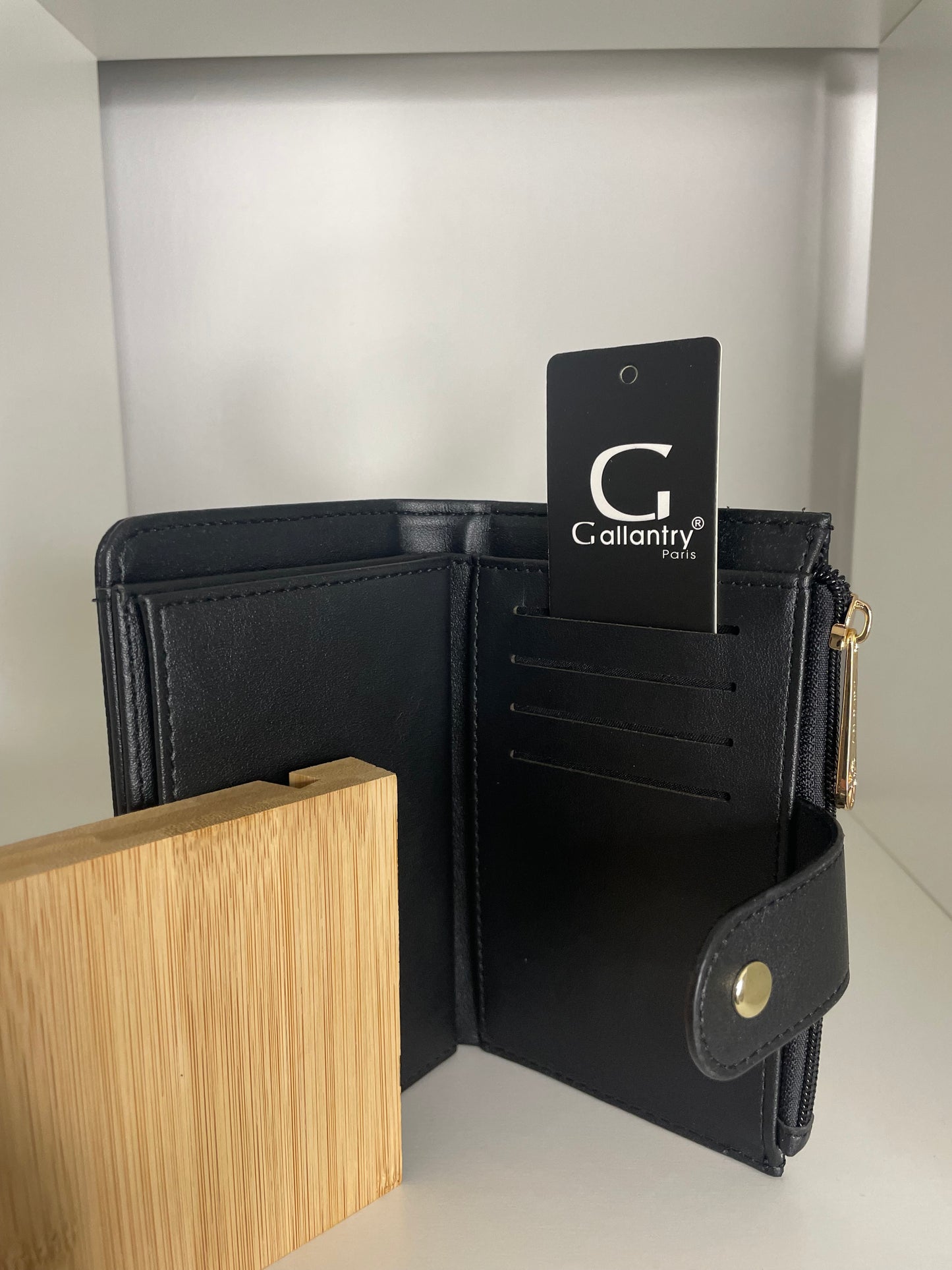 Coffret ensemble portefeuille + porte monnaie carte