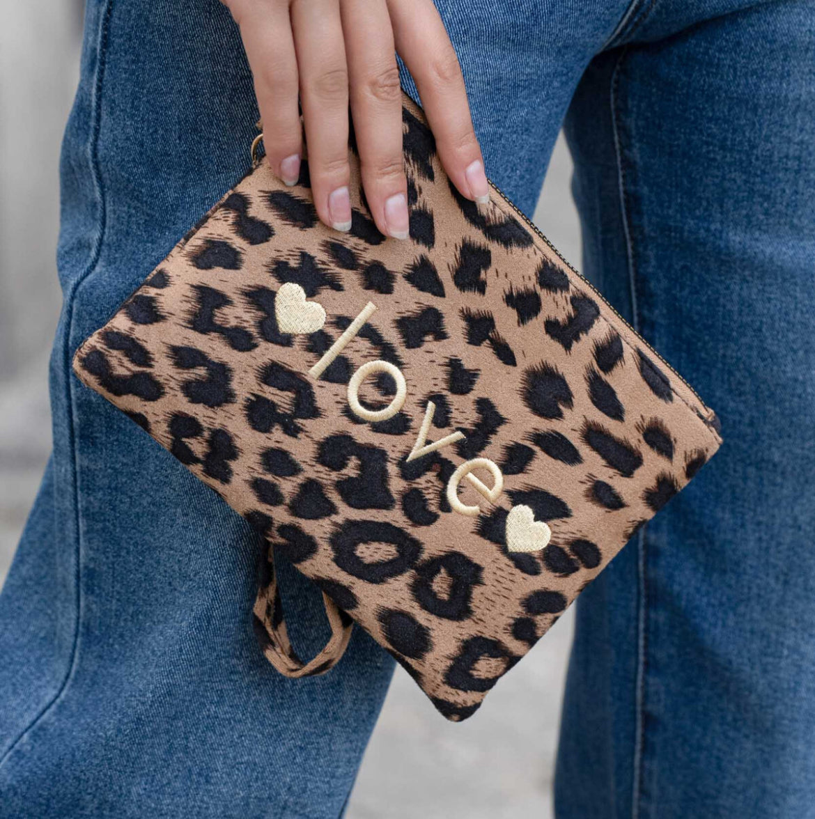 Pochette léopard love 🩷