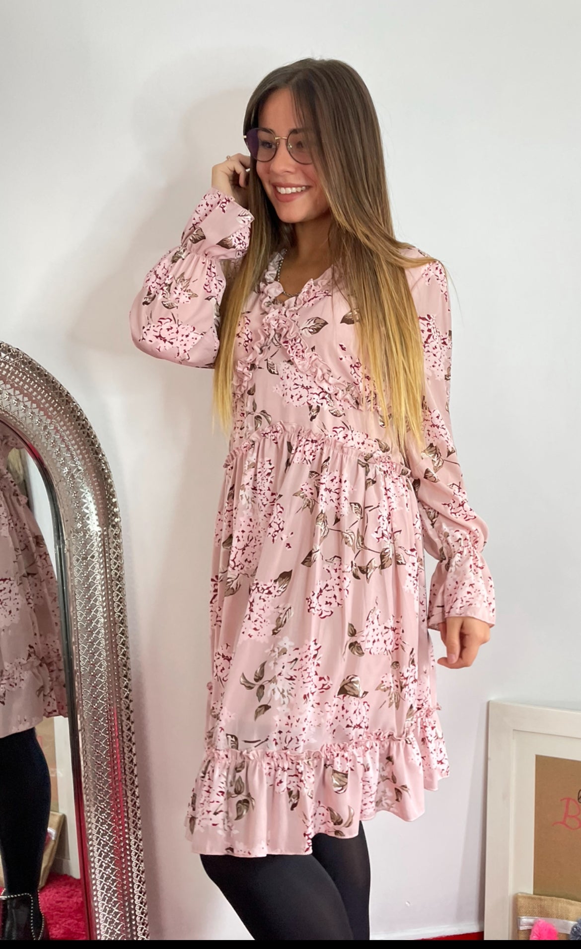 Robe rose / dos nue
