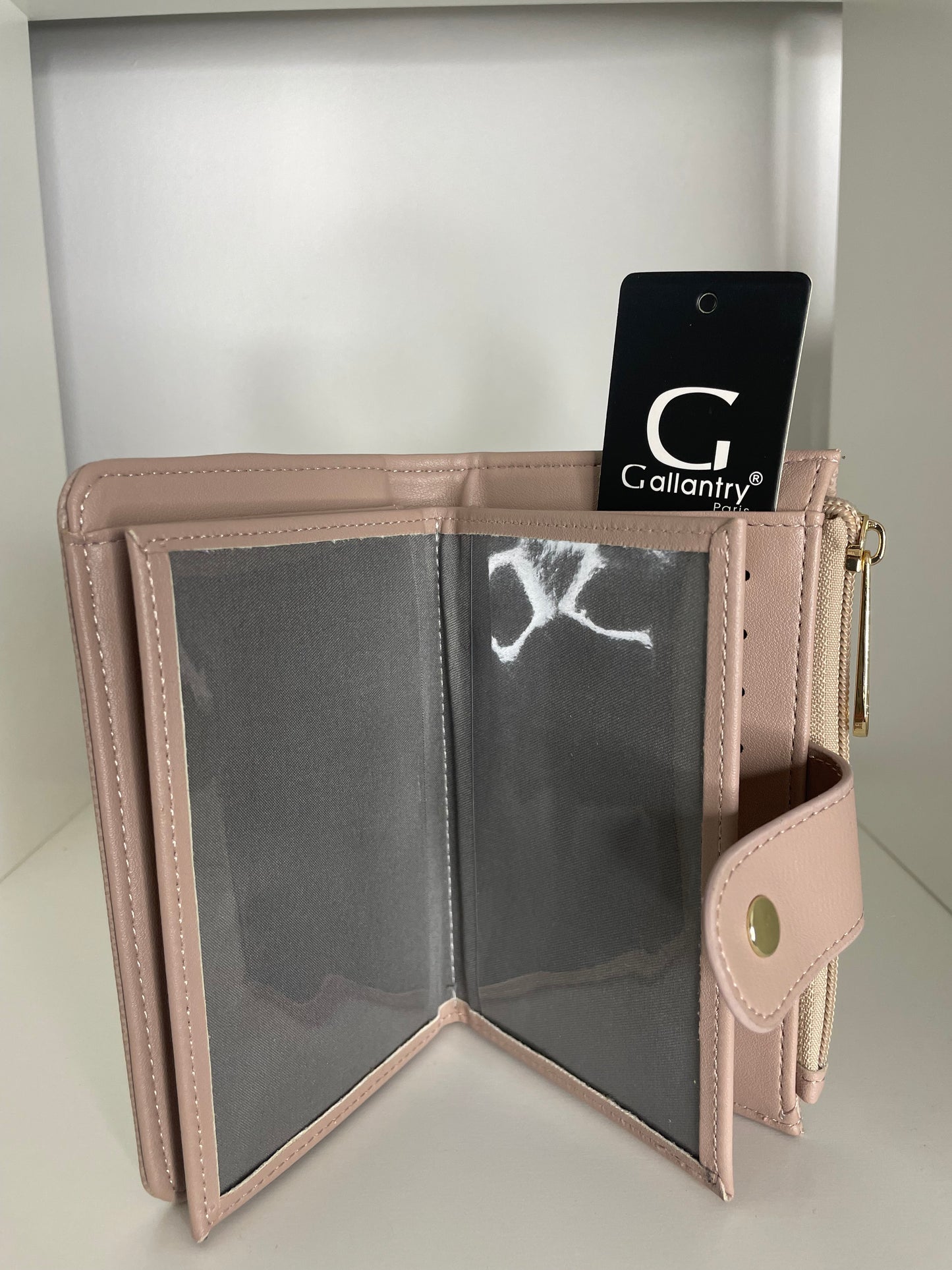 Coffret portefeuille et porte monnaie