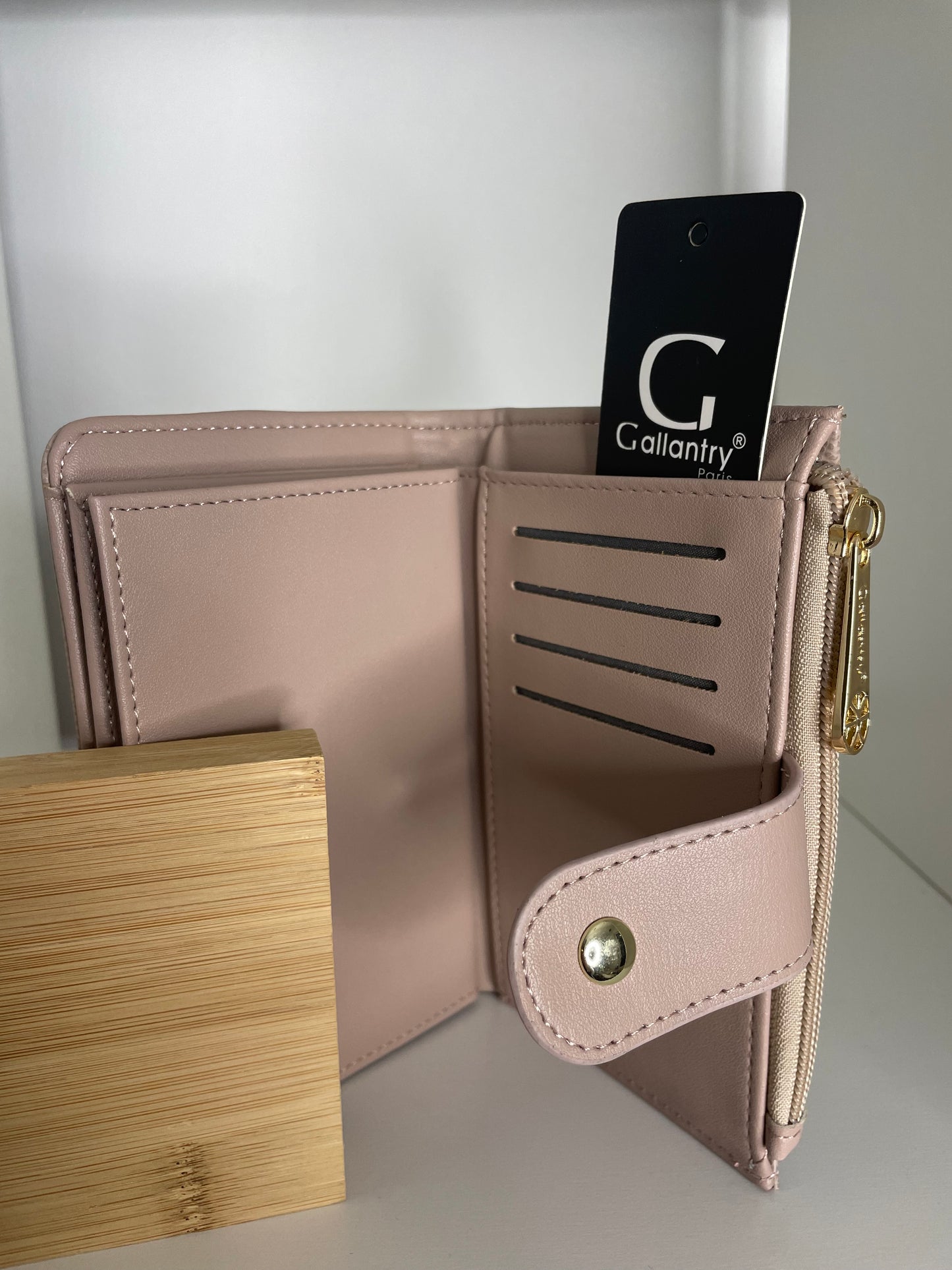 Coffret portefeuille et porte monnaie