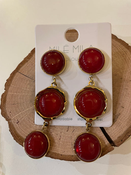 Boucles d’oreilles pendantes