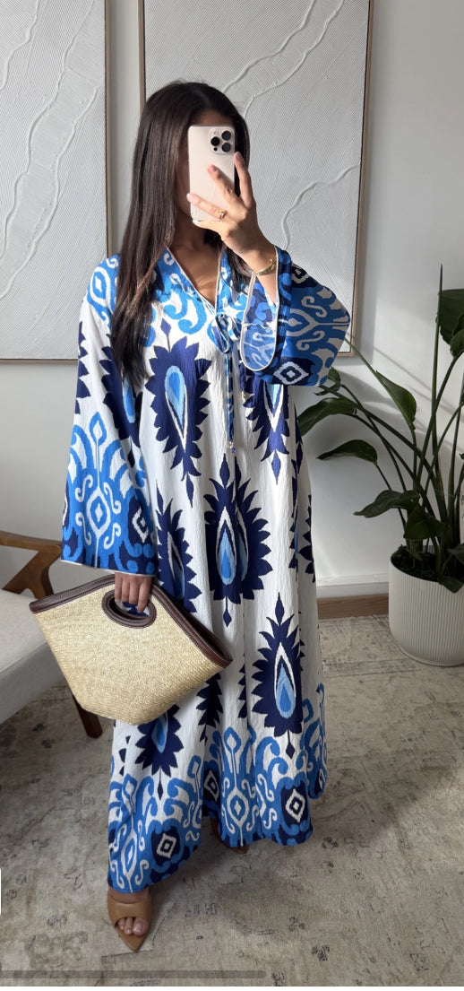 Robe imprimée /abaya