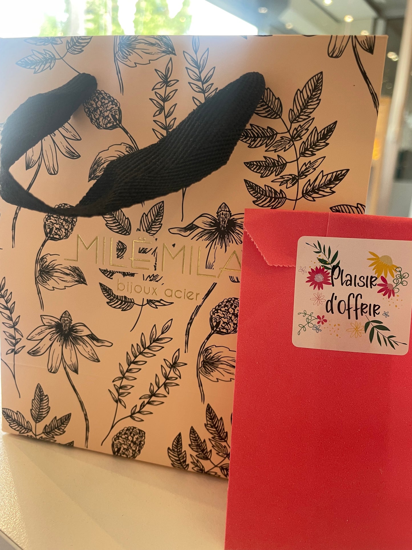 Bracelet à breloques ton bleu /0r