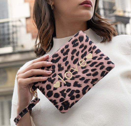Pochette léopard love 🩷