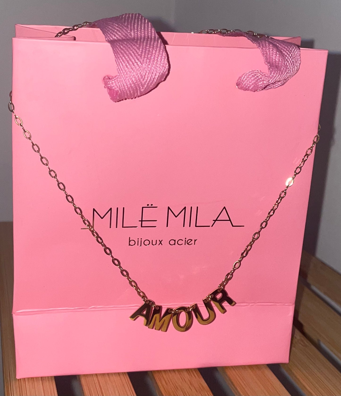 Collier « AMOUR » Milë Mila