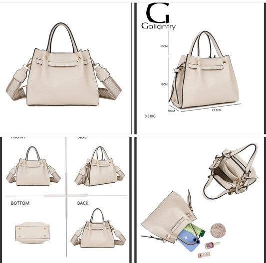 Sac à main avec anse large originale