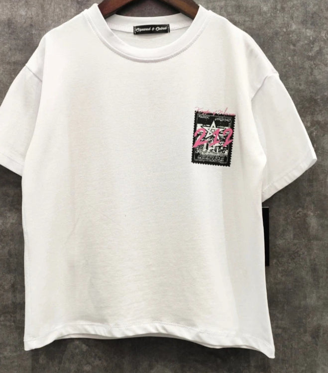 Tee shirt blanc image Maroc