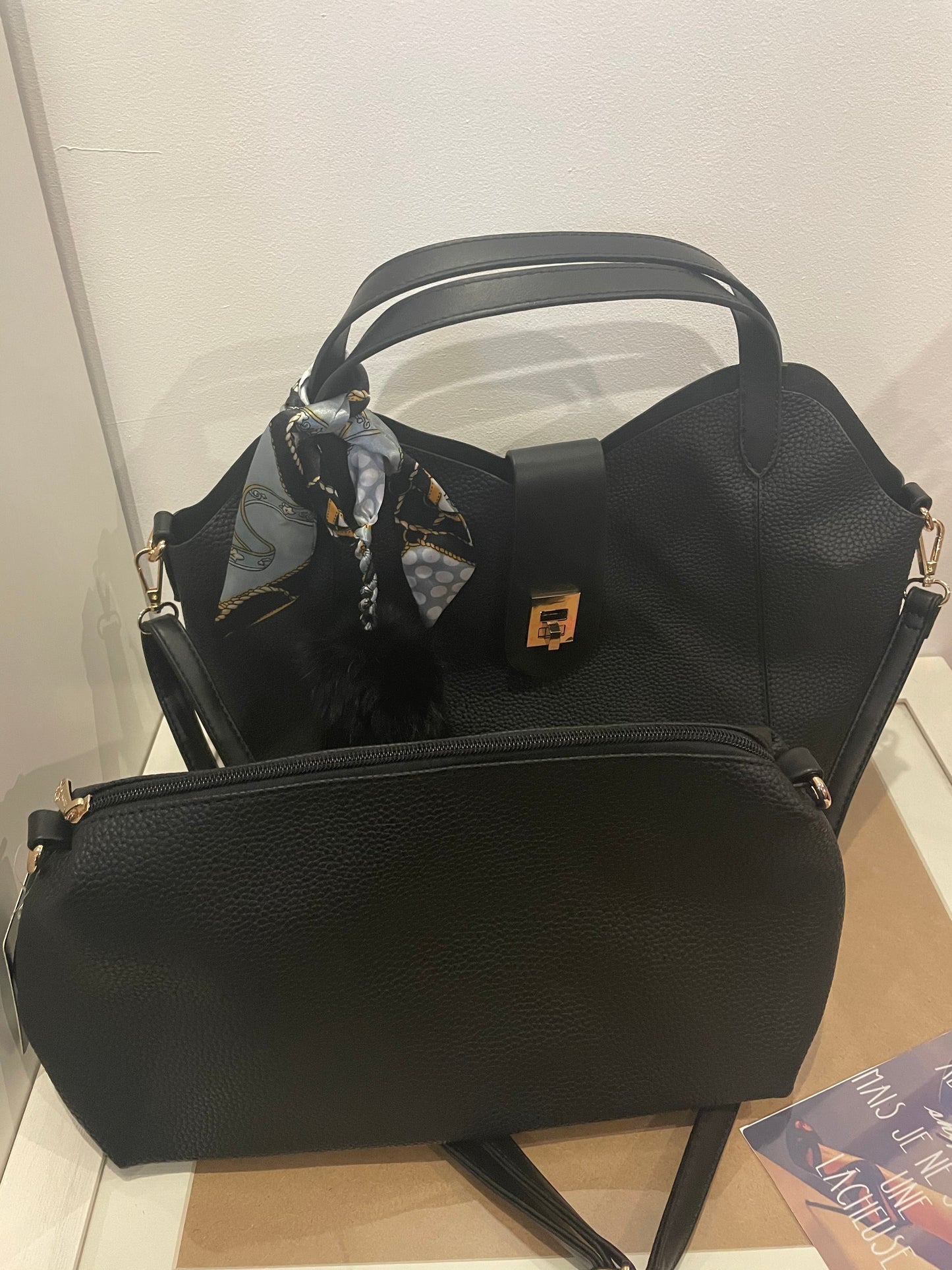 Sac avec bandoulière + petit sac marque gallantry