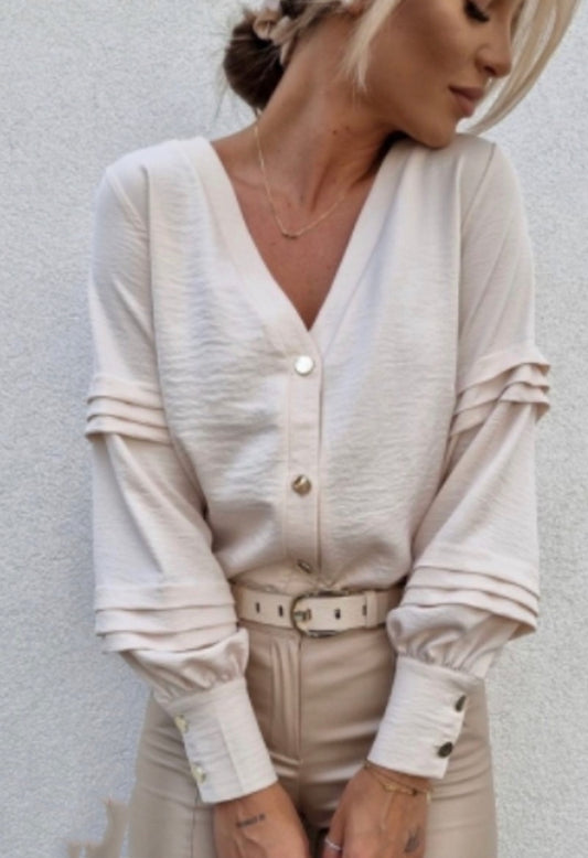 Blouse beige