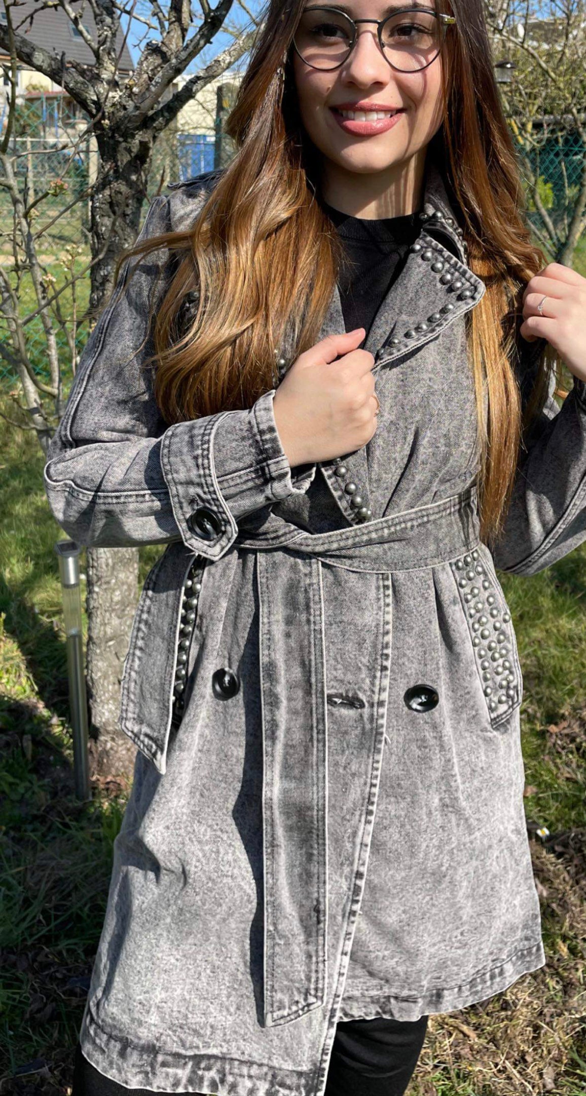 Trench gris