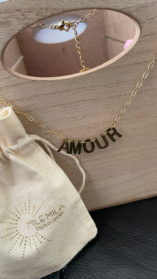 Collier « AMOUR » Milë Mila